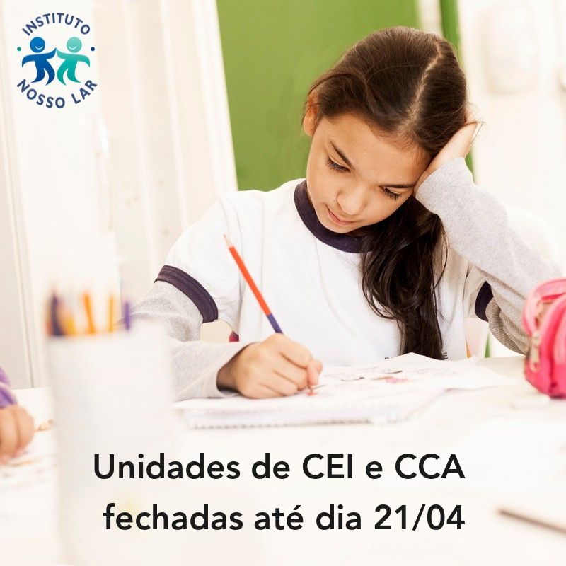 Unidades fechadas até 21/04